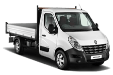Van Hire Malvern - White 3.5 Tonne Folkestone Tipper Transit - Van hire Malvern