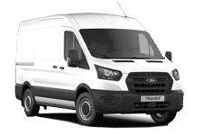 Van Hire Malvern - White Ford Transit SWB - Van hire Malvern